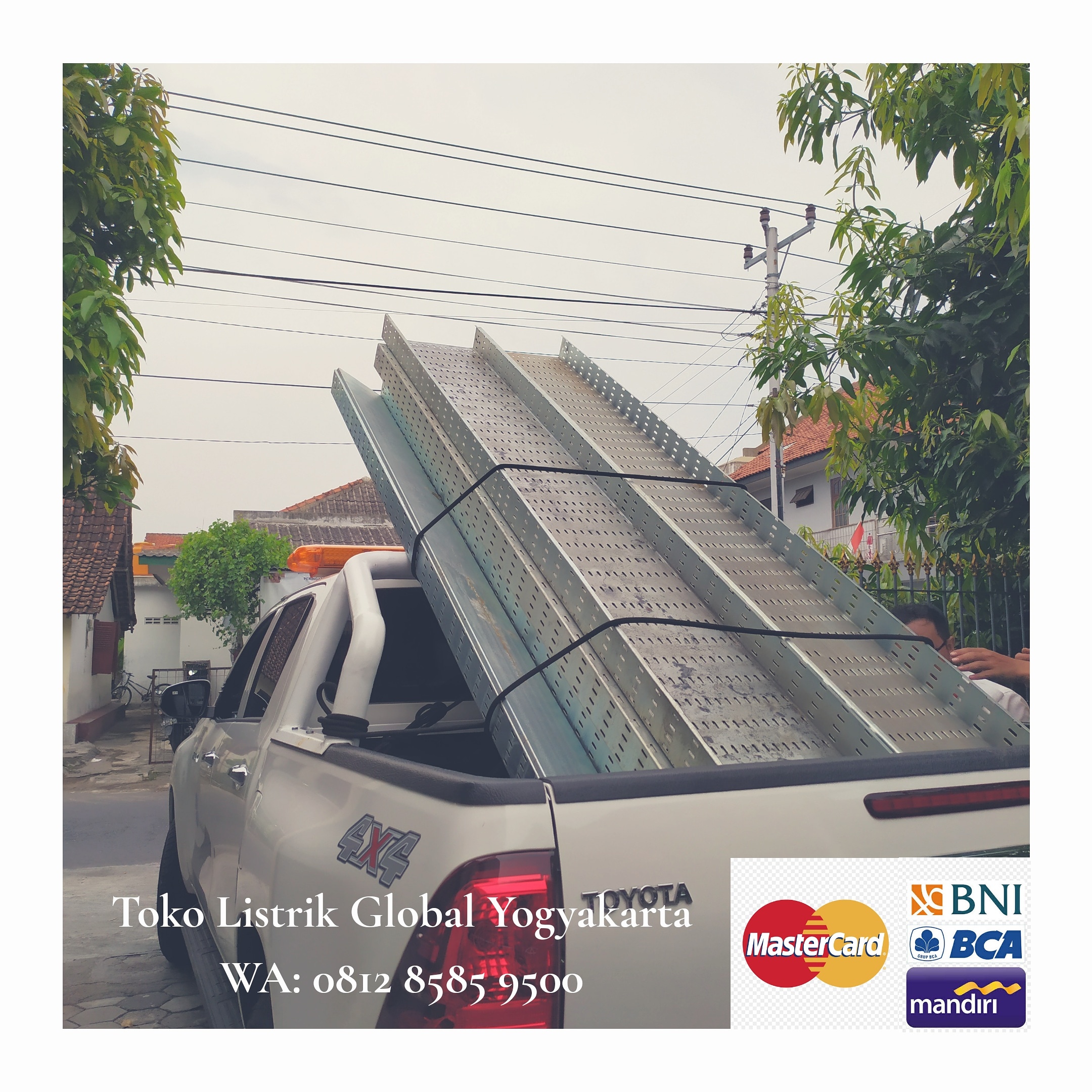 Cable Tray Jogja: Pesan di Toko Listrik Global 081285859500